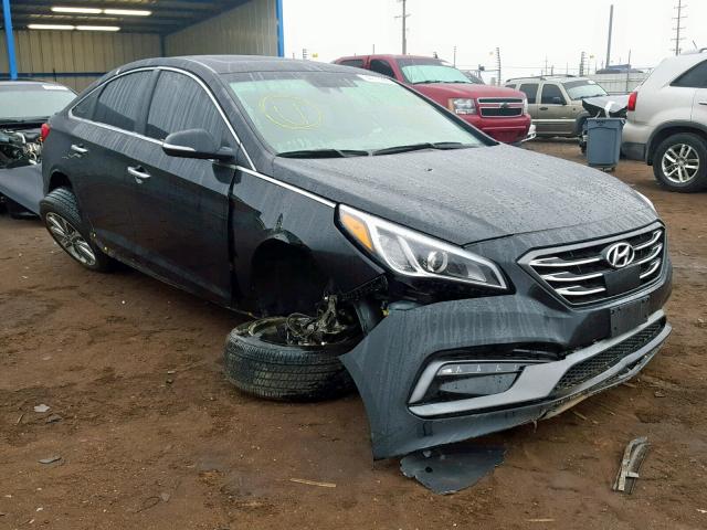 5NPE34AF9HH555499 - 2017 HYUNDAI SONATA SPO BLACK photo 1