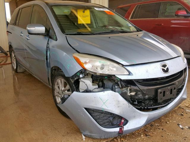 JM1CW2BL4D0148057 - 2013 MAZDA 5 BLUE photo 1