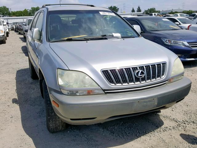 JTJGF10U820145034 - 2002 LEXUS RX 300 SILVER photo 1