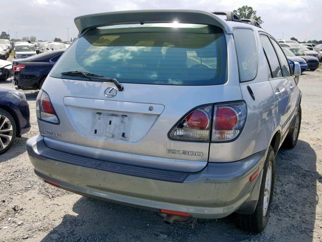 JTJGF10U820145034 - 2002 LEXUS RX 300 SILVER photo 4