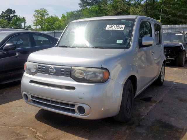 JN8AZ2KR7BT208528 - 2011 NISSAN CUBE BASE SILVER photo 2