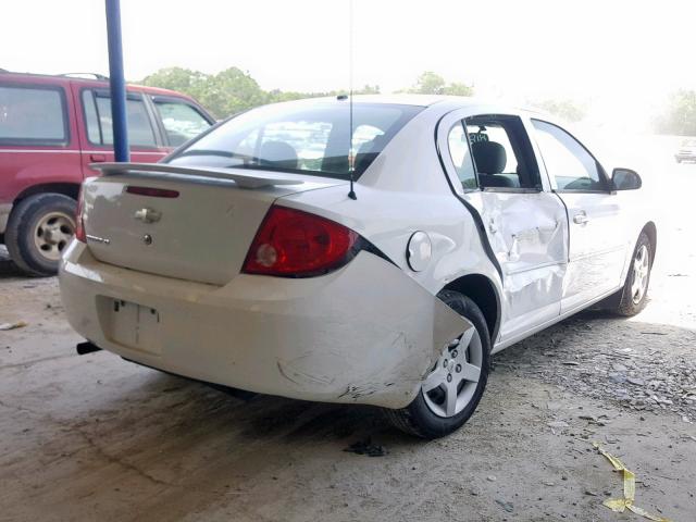 1G1AL58F587343416 - 2008 CHEVROLET COBALT LT WHITE photo 4