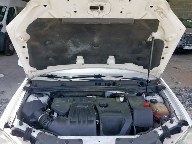 1G1AL58F587343416 - 2008 CHEVROLET COBALT LT WHITE photo 7