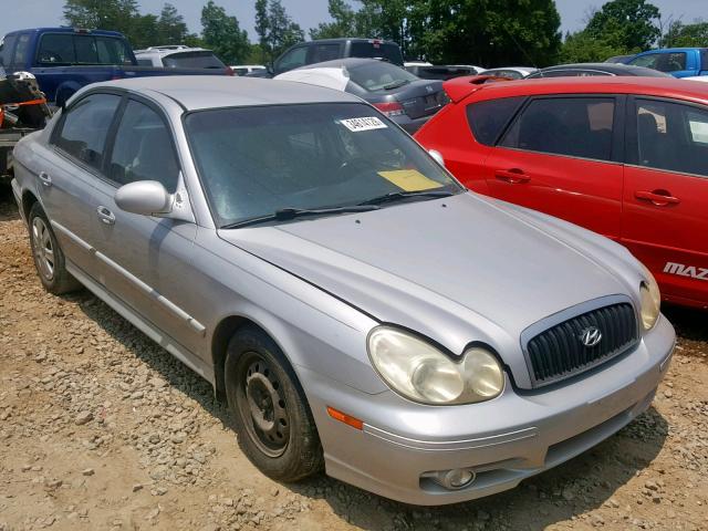 KMHWF25S94A955907 - 2004 HYUNDAI SONATA GL SILVER photo 1