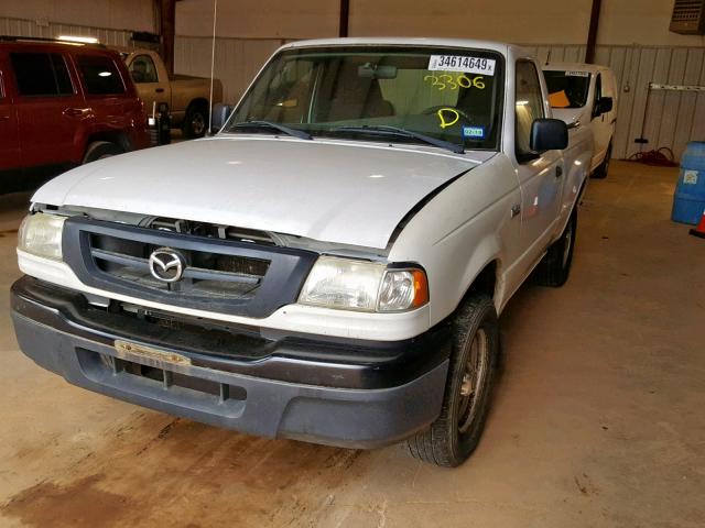 4F4YR12D74TM03306 - 2004 MAZDA B2300 WHITE photo 2