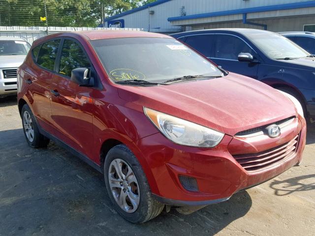 KM8JT3AB5CU469199 - 2012 HYUNDAI TUCSON GL RED photo 1