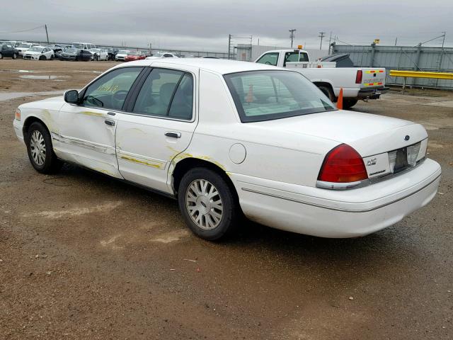 2FAHP74W33X151321 - 2003 FORD CROWN VICT WHITE photo 3