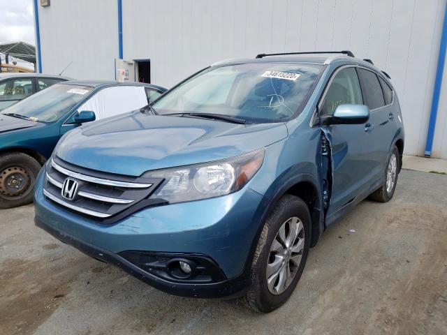 5J6RM3H75DL044637 - 2013 HONDA CR-V EXL  photo 2