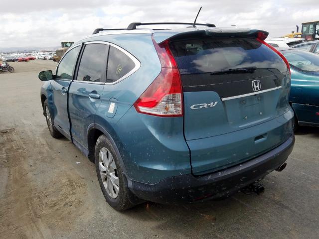 5J6RM3H75DL044637 - 2013 HONDA CR-V EXL  photo 3