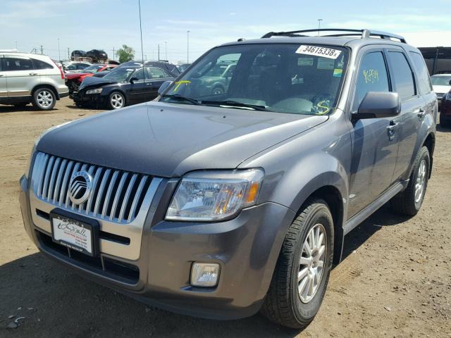 4M2CN9HG1AKJ10706 - 2010 MERCURY MARINER PR CHARCOAL photo 2