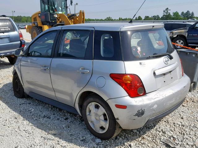 JTKKT624350129207 - 2005 TOYOTA SCION XA SILVER photo 3