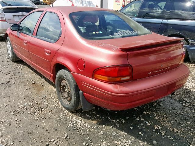 1B3EJ46XXWN161516 - 1998 DODGE STRATUS RED photo 3