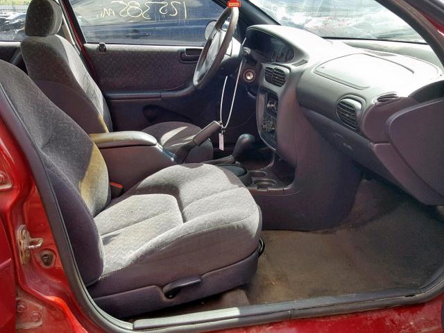 1B3EJ46XXWN161516 - 1998 DODGE STRATUS RED photo 5