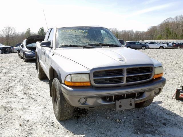 1B7GG12X22S720868 - 2002 DODGE DAKOTA BAS SILVER photo 9