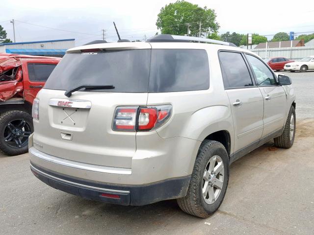 1GKKRPKD0GJ295763 - 2016 GMC ACADIA SLE BEIGE photo 4