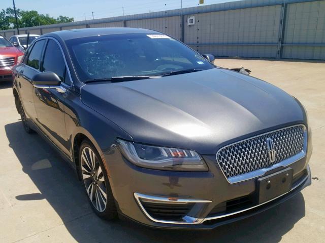 3LN6L5E90HR665820 - 2017 LINCOLN MKZ RESERV GRAY photo 1