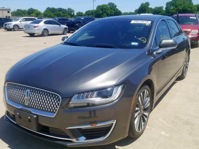 3LN6L5E90HR665820 - 2017 LINCOLN MKZ RESERV GRAY photo 2