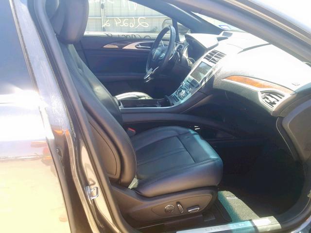 3LN6L5E90HR665820 - 2017 LINCOLN MKZ RESERV GRAY photo 5