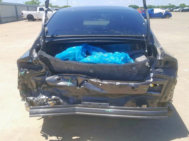 3LN6L5E90HR665820 - 2017 LINCOLN MKZ RESERV GRAY photo 9