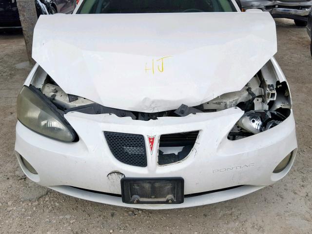 2G2WR554371222821 - 2007 PONTIAC GRAND PRIX WHITE photo 7