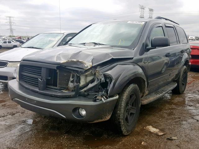 1D4HB48N64F138233 - 2004 DODGE DURANGO SL GRAY photo 2