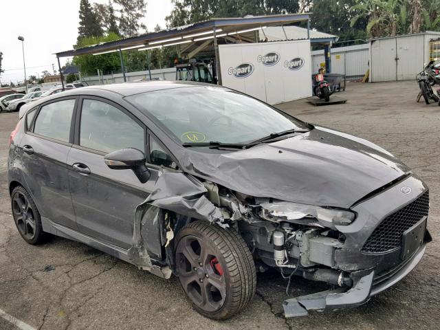 3FADP4GX6JM110241 - 2018 FORD FIESTA ST GRAY photo 1