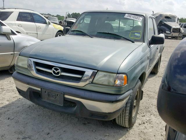 4F4YR46V73TM13773 - 2003 MAZDA B3000 CAB TEAL photo 2