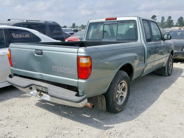 4F4YR46V73TM13773 - 2003 MAZDA B3000 CAB TEAL photo 4