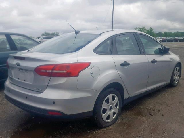 1FADP3E28GL291631 - 2016 FORD FOCUS S SILVER photo 4