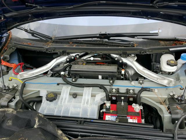 5YJSA1E29HF224614 - 2017 TESLA MODEL S أزرق صورة 7