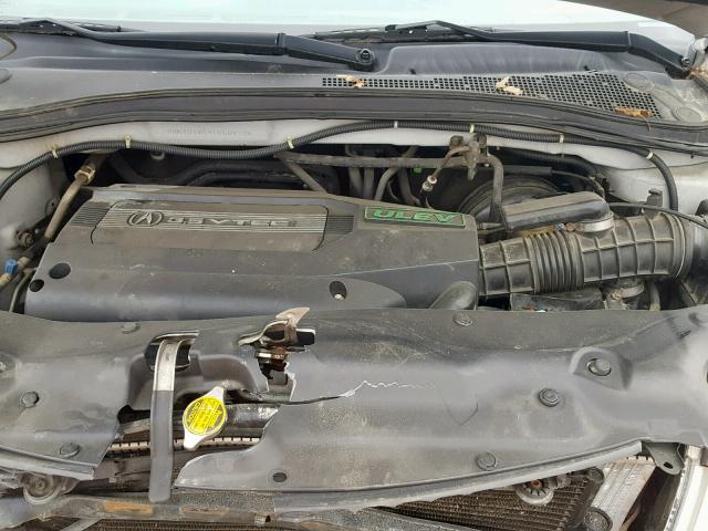 2HNYD18691H508738 - 2001 ACURA MDX TOURIN SILVER photo 7