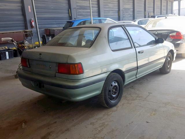 JT2EL43B7N0244214 - 1992 TOYOTA TERCEL DEL GREEN photo 4