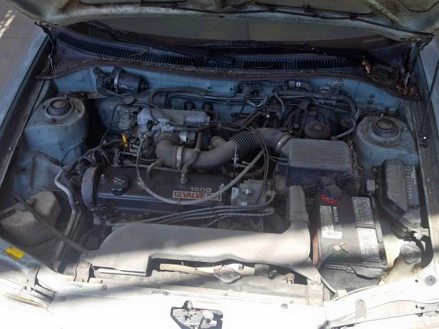 JT2EL43B7N0244214 - 1992 TOYOTA TERCEL DEL GREEN photo 7