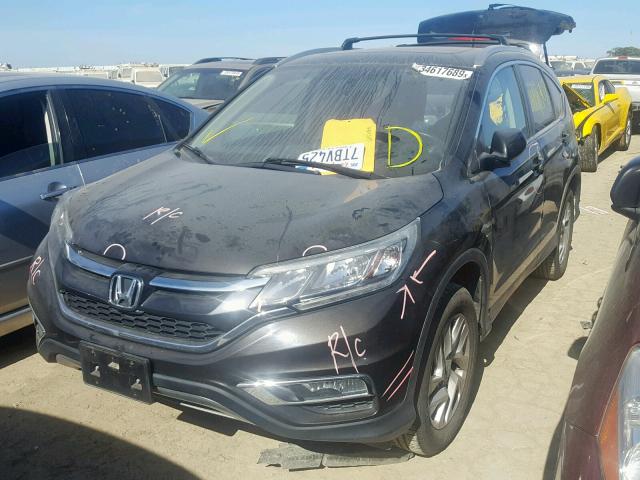 2HKRM3H73GH507695 - 2016 HONDA CR-V EXL BLACK photo 2