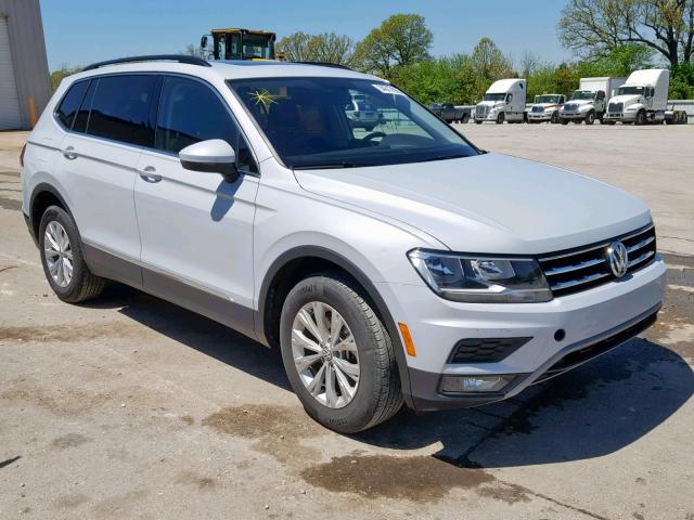 3VV3B7AX9JM006536 - 2018 VOLKSWAGEN TIGUAN SE WHITE photo 1