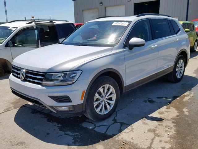 3VV3B7AX9JM006536 - 2018 VOLKSWAGEN TIGUAN SE WHITE photo 2