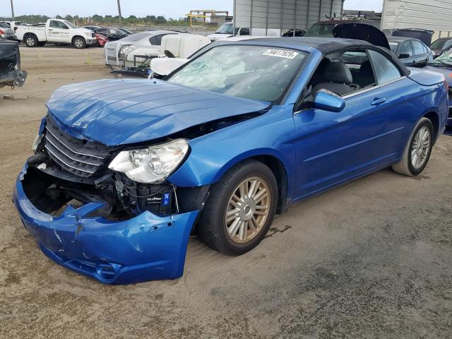 1C3LC55R68N629757 - 2008 CHRYSLER SEBRING TO BLUE photo 2