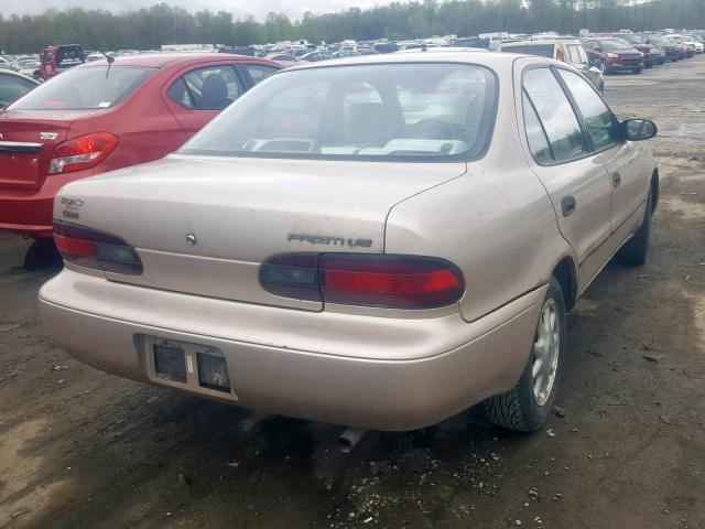 1Y1SK5285SZ080814 - 1995 GEO PRIZM LSI BEIGE photo 4