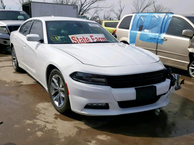 2C3CDXHG4GH319312 - 2016 DODGE CHARGER SX WHITE photo 1