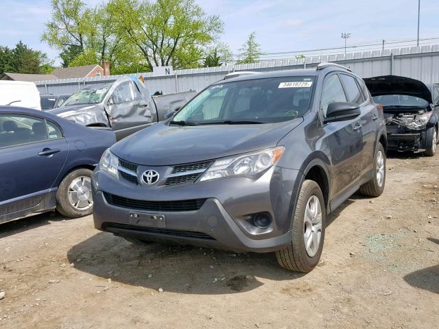 JTMBFREV8D5012521 - 2013 TOYOTA RAV4 LE GRAY photo 2