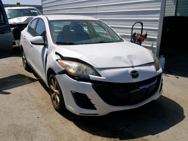 JM1BL1SG9A1133089 - 2010 MAZDA 3 I WHITE photo 1