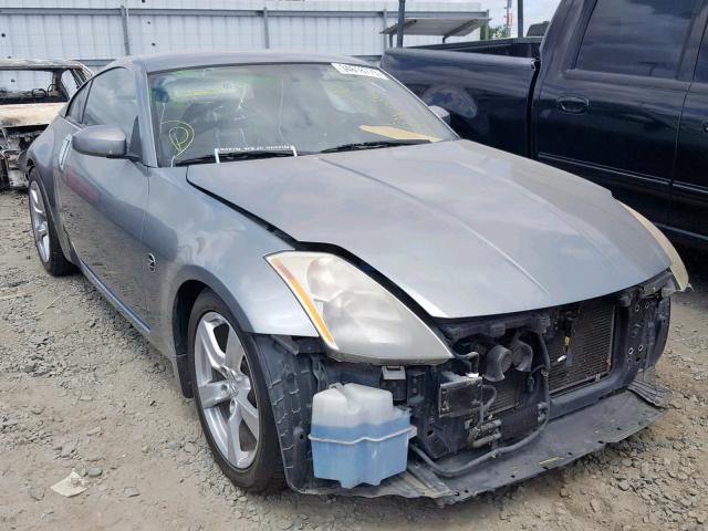 JN1AZ34EX5M653889 - 2005 NISSAN 350Z COUPE SILVER photo 1