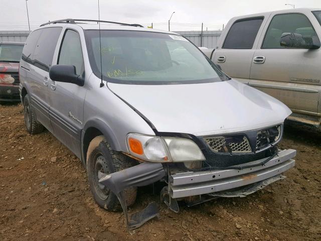 1GMDX03E82D284795 - 2002 PONTIAC MONTANA SILVER photo 1