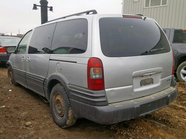 1GMDX03E82D284795 - 2002 PONTIAC MONTANA SILVER photo 3