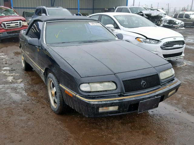 1C3EU4531SF633583 - 1995 CHRYSLER LE BARON BLACK photo 1