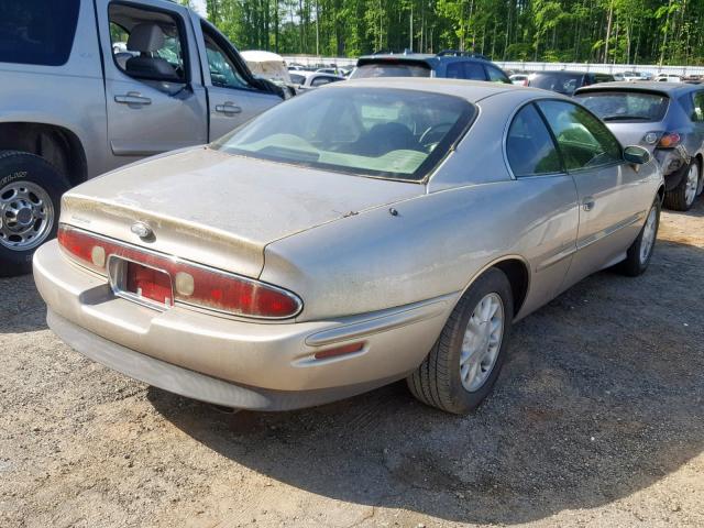 1G4GD2218V4701403 - 1997 BUICK RIVIERA BEIGE photo 4