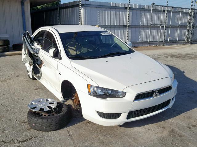 JA32U2FU8FU010164 - 2015 MITSUBISHI LANCER ES WHITE photo 1