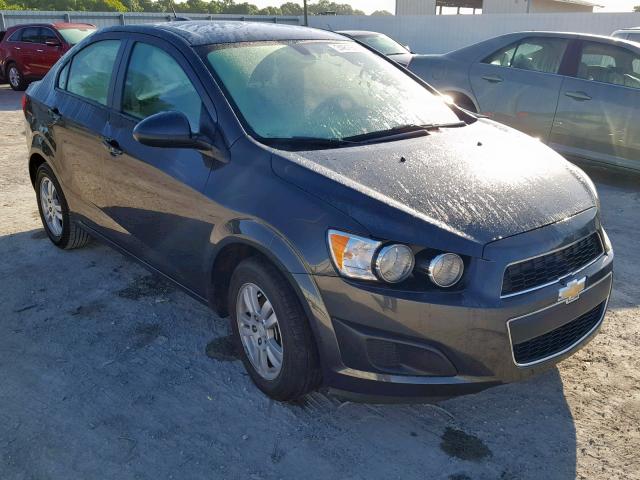 1G1JA5SH5G4183067 - 2016 CHEVROLET SONIC LS GRAY photo 1