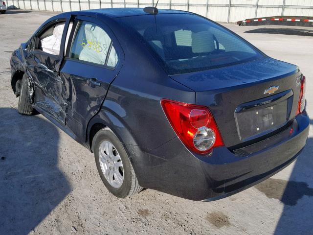 1G1JA5SH5G4183067 - 2016 CHEVROLET SONIC LS GRAY photo 3