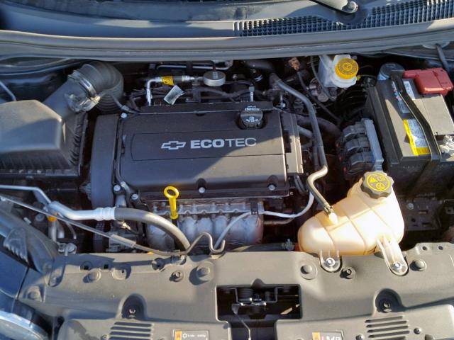 1G1JA5SH5G4183067 - 2016 CHEVROLET SONIC LS GRAY photo 7